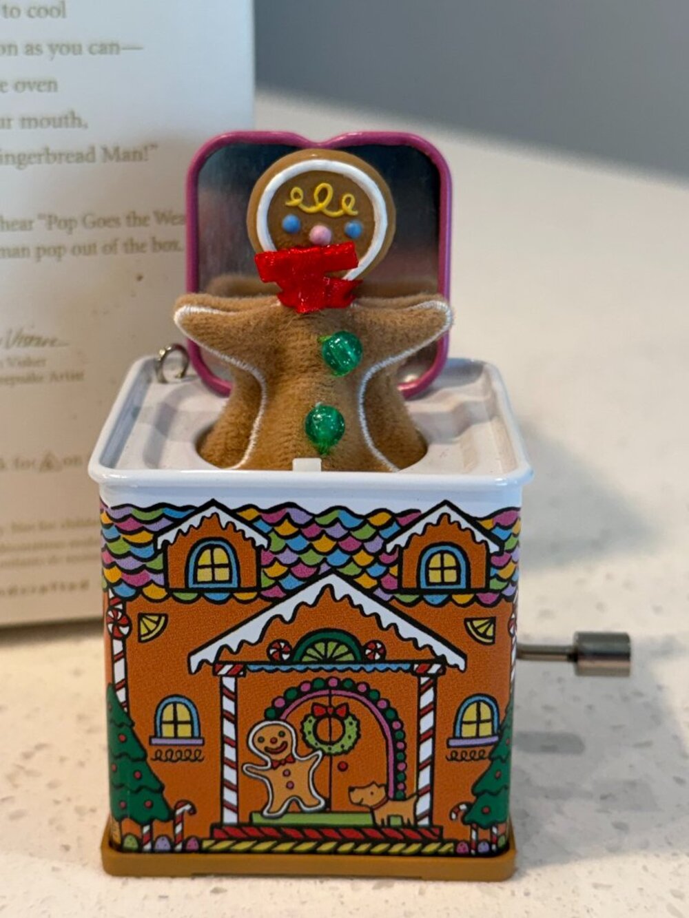 Hallmark Pop! Goes the Gingerbread Man Ornament #6
